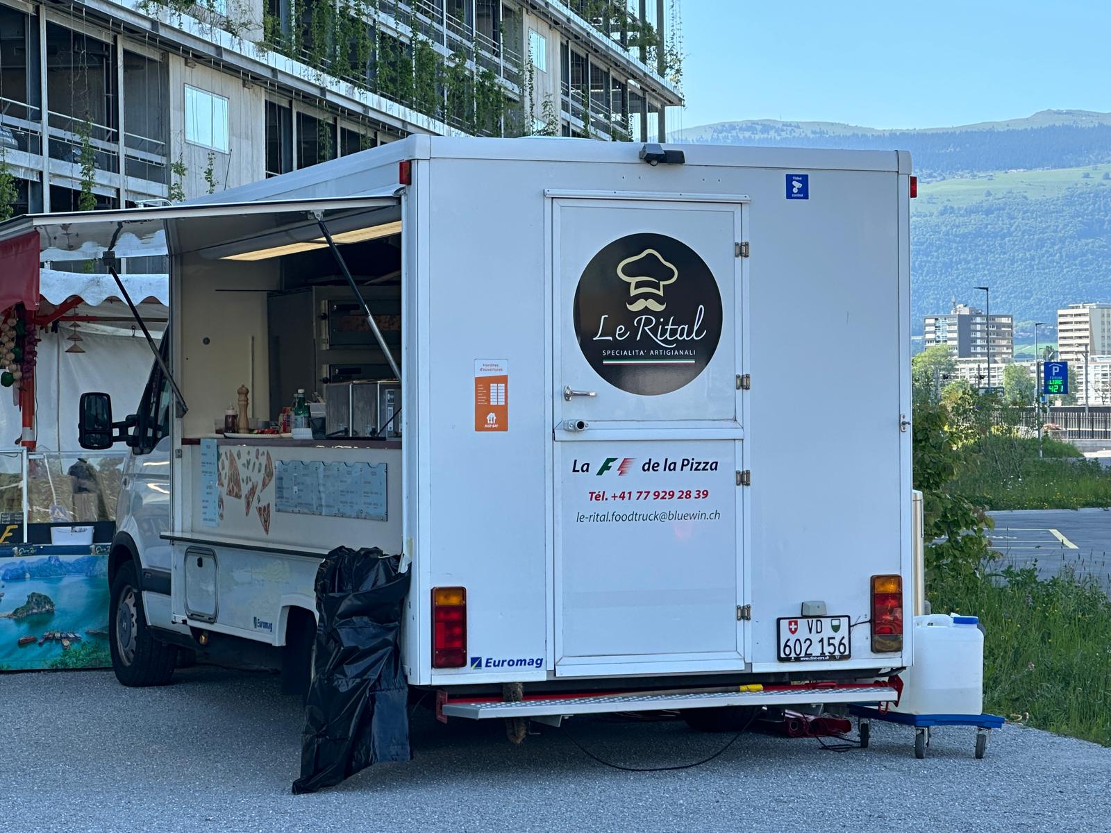 Le food truck Le Rital en service